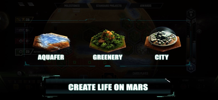 ����ֳ����Ϸ�ֻ���(Terraforming Mars)��ͼ