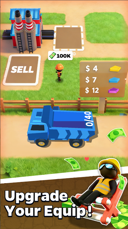 ���ÿ󹤿�ʯ�۹���Ϸ��ͼ