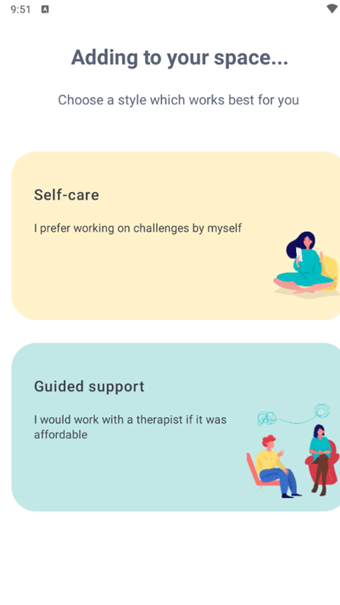 Wysa情绪管家app截图3