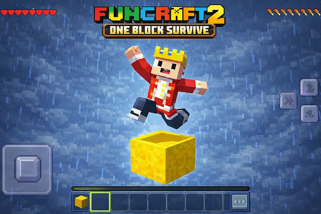 趣玩沙盒单方块生存游戏(FUNCRAFT)截图
