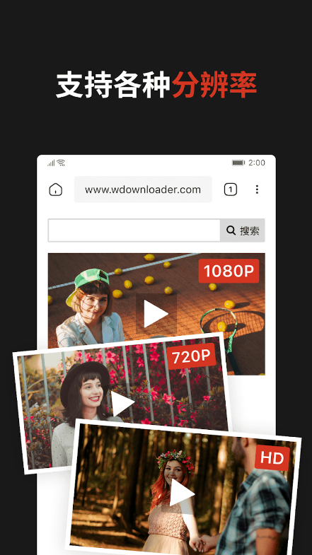 WDownloader��Ƶ��������ͼ