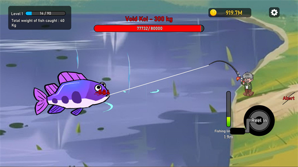 钓鱼大战无限金币版截图