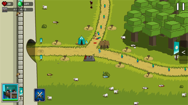 我的世界版王国保卫战手游截图