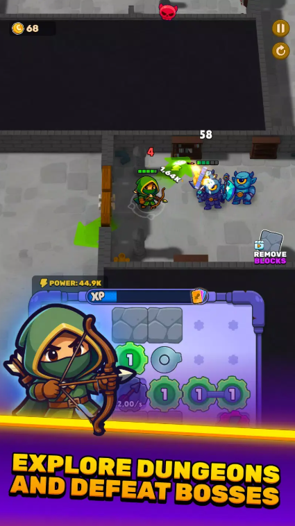 齿轮地牢游戏去广告版截图