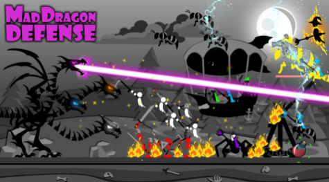 恐龙大战火柴人无限金币无限钻石版(魔龙防御) 恐龙大战火柴人无限金币无限钻石版(魔龙防御)