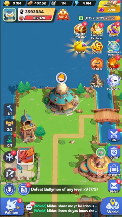 ����ս���ռǹ��ʷ�(Palmon Survival)