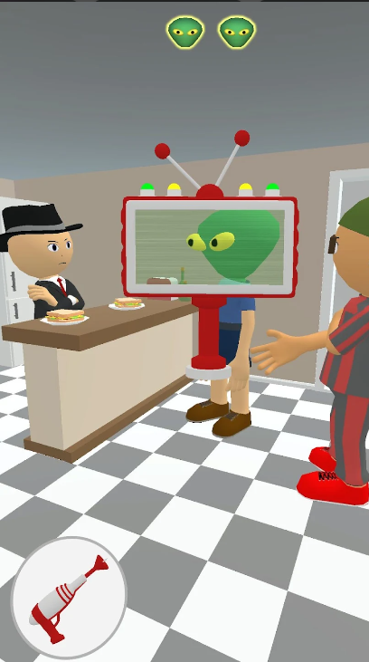 �ҵ�������С��Ϸ(Find the Alien)