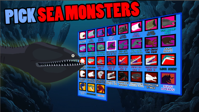 ŭ����ɱ(Bloop Fights Sea Monsters)��ͼ