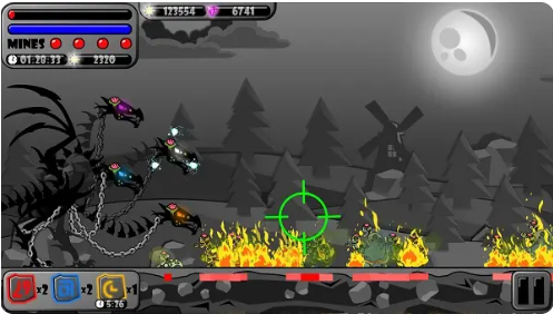 恐龙大战火柴人无限金币无限钻石版(魔龙防御)截图
