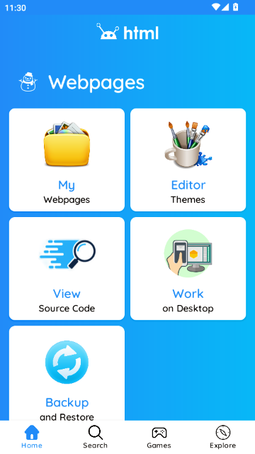 HTML编辑器(HTML Editor Pro)安卓版截图