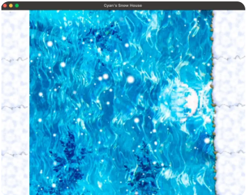 青色的雪之屋手游截图