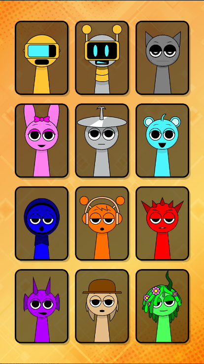 Sprunki Beat模组节奏盒子截图