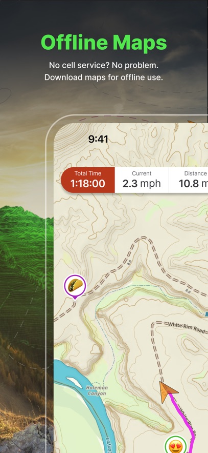 盖亚GPS中文版(Gaia GPS)截图
