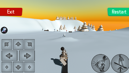 ���廬ѩ��Ϸȥ����(Snowboard Race)��ͼ