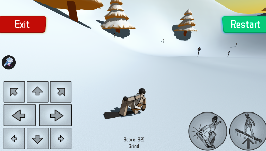 ���廬ѩ��Ϸȥ����(Snowboard Race)��ͼ