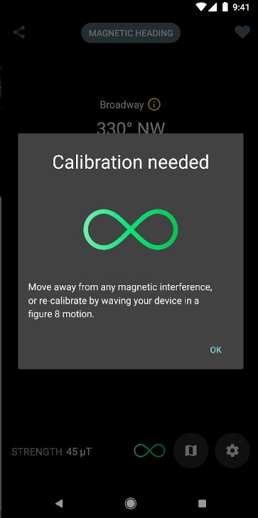 ��γ��ָ����Compass��ͼ