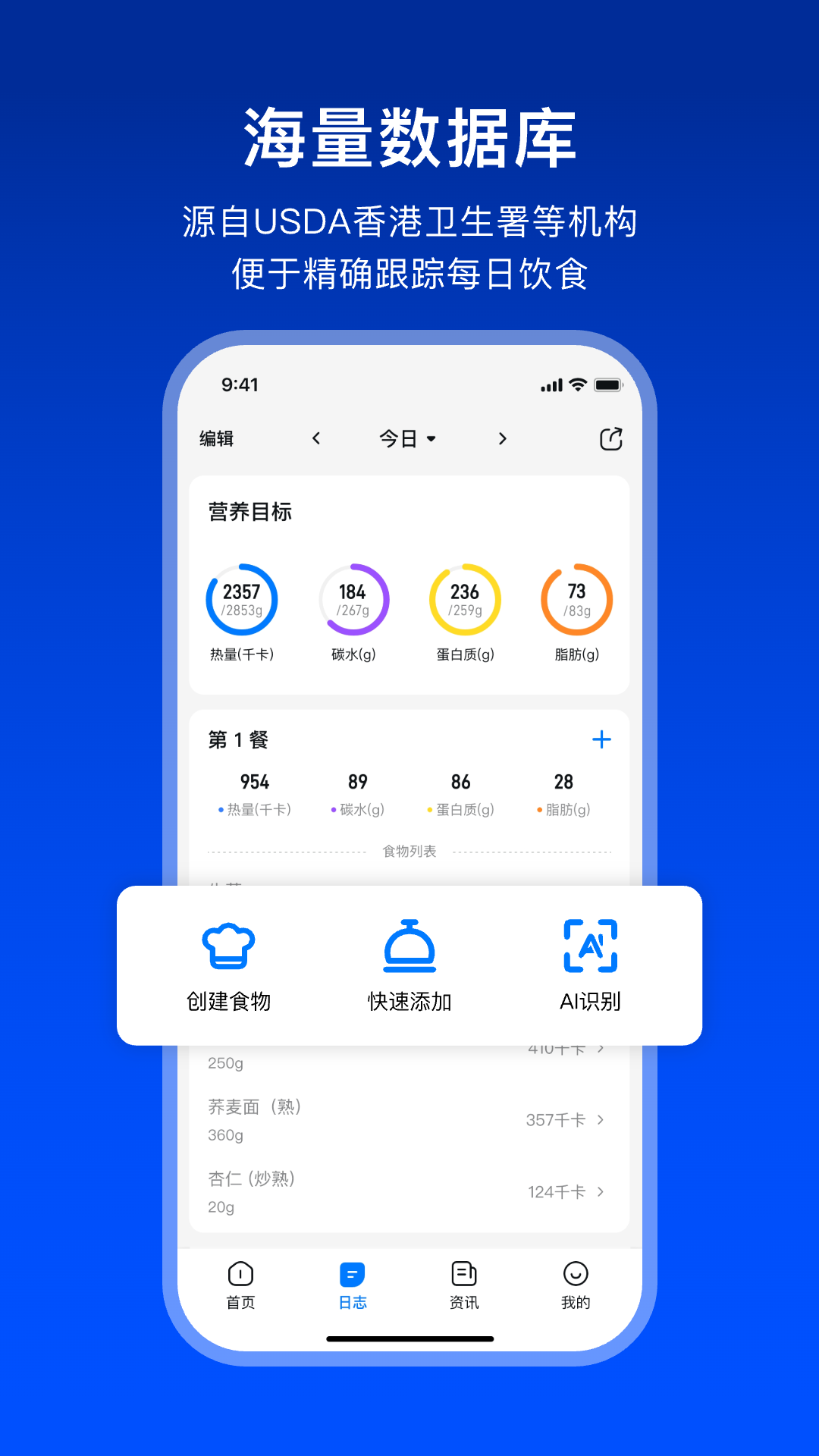 Elavatine��ʳ��¼app��ͼ