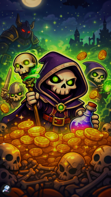 ���T���`����RPG(Boneforge Necro Idle RPG)