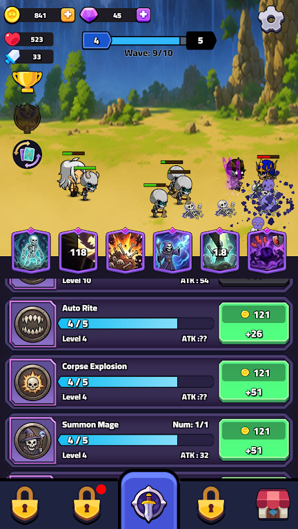 ���T���`����RPG(Boneforge Necro Idle RPG)