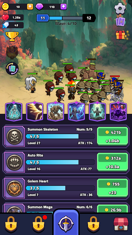 ���T���`����RPG(Boneforge Necro Idle RPG)