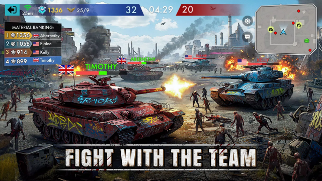 ĩ��̹�˽�ʬPVP�Ҷ�(Doomsday Tank:Zombie PVP Brawl)