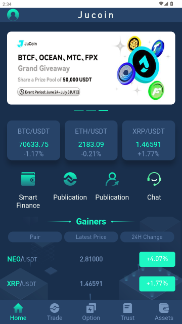 JuCoin�ٷ�����