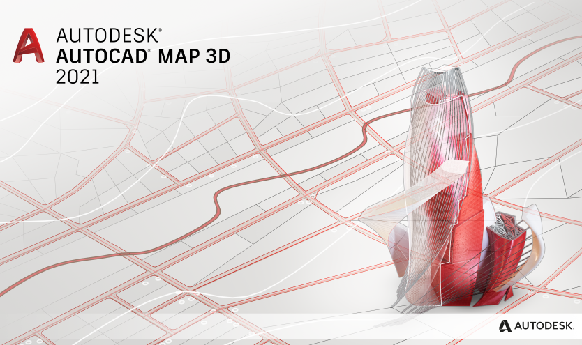 AutoCAD Map 3D 2021免费破解版 AutoCAD Map 3D 2021免费破解版
