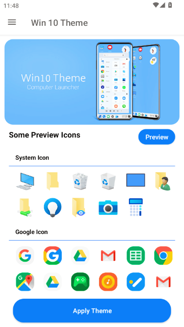 Win10��������׿�ֻ���(Win 10 Theme)