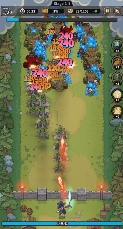 邪恶女巫塔防中文辅助菜单版 邪恶女巫塔防中文辅助菜单版