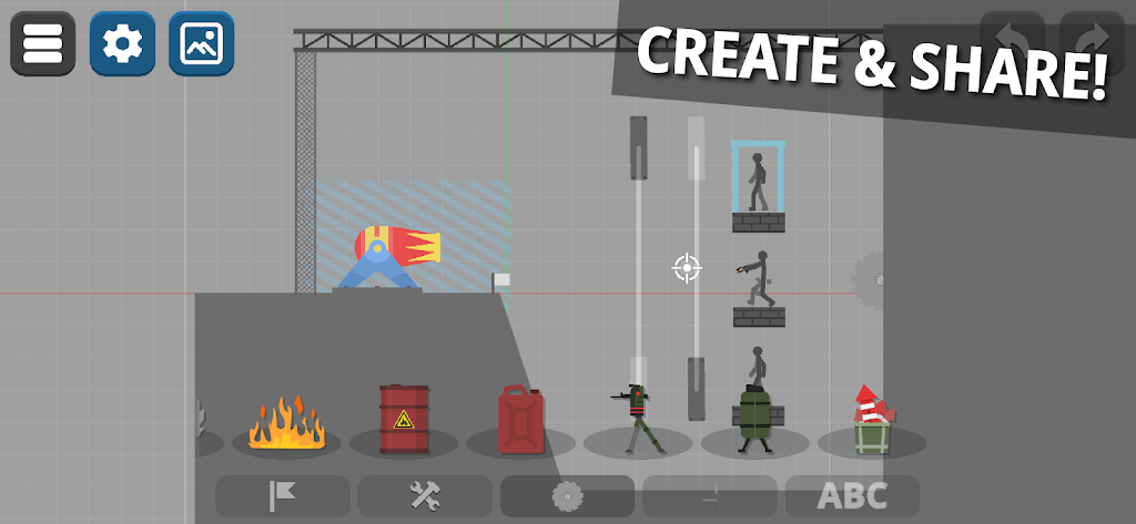 棍状盒子布娃娃游乐场去广告版(StickBox)截图