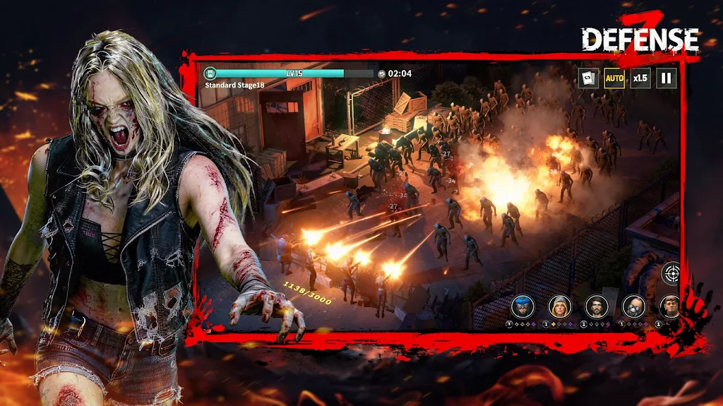 ����Z�����������ø����˵���(Defense Z Survival TD)��ͼ