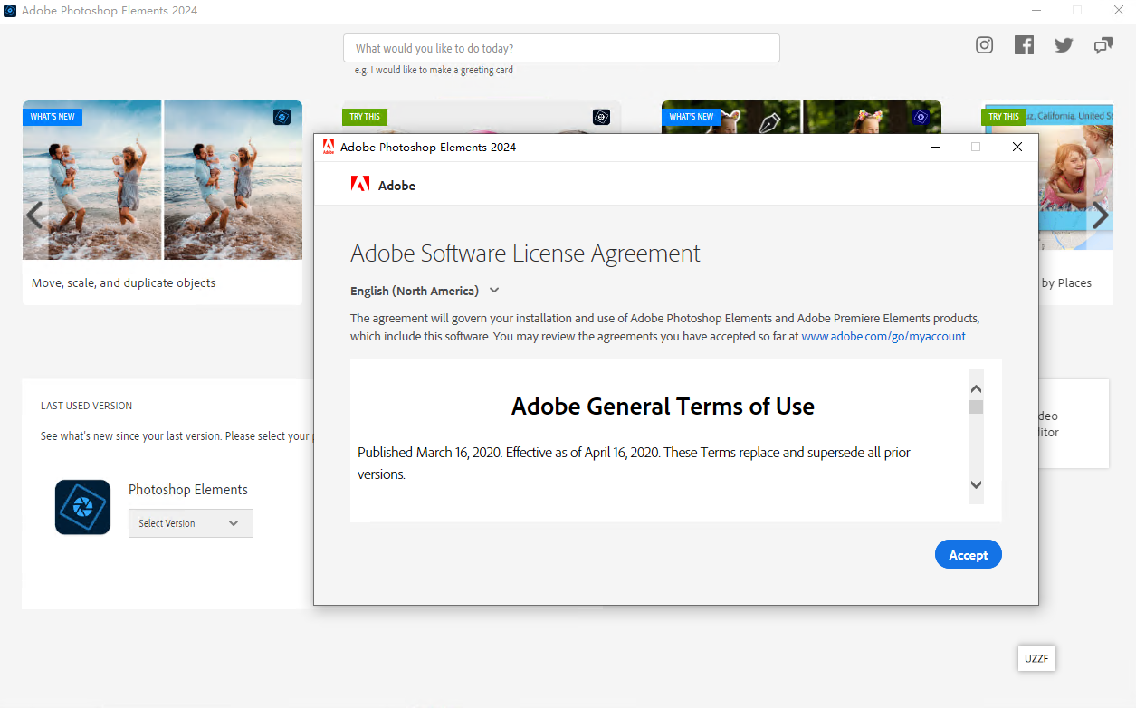 adobe photoshop elements 2024�Ѽ�����ͼ1