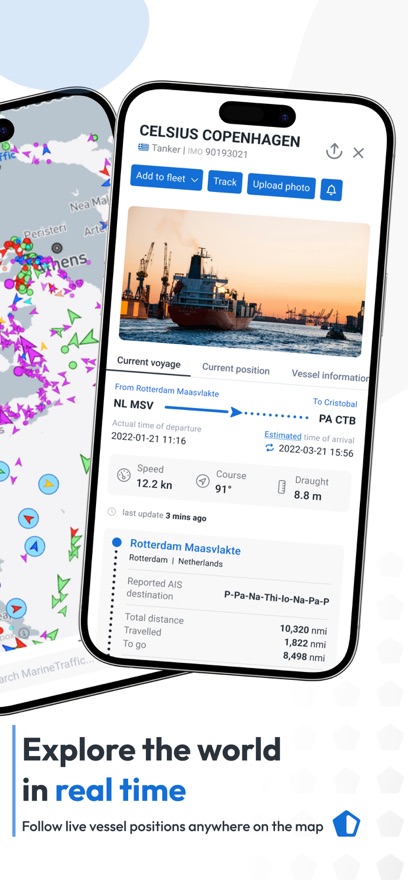 MarineTraffic�������ٷ�APP��ͼ