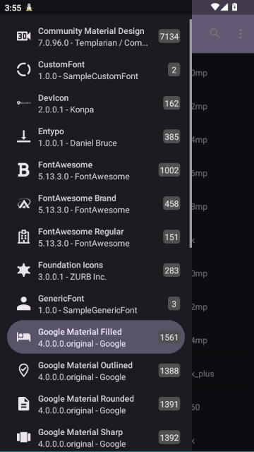 Android-Iconics截图