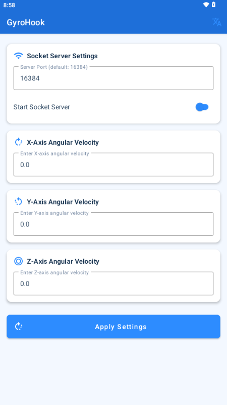 GyroHook���ݵ��ع��߽�ͼ