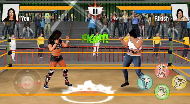 坏女孩摔跤全人物解锁版截图