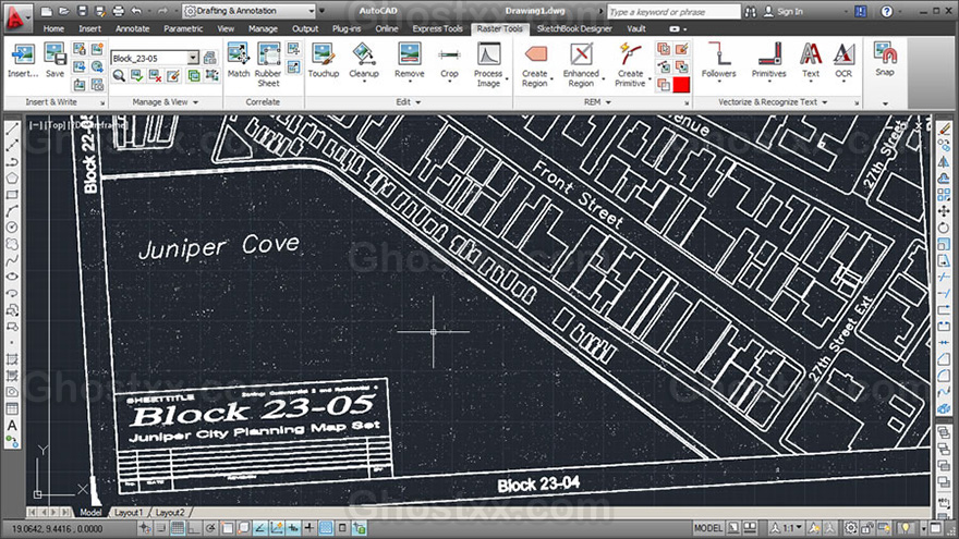 AutoCAD Raster Design 2026破解版截图3