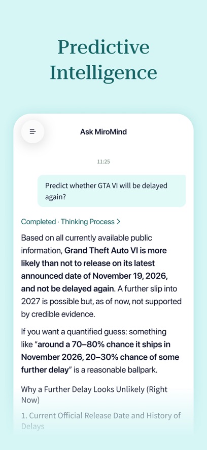 MiroMind ai软件截图