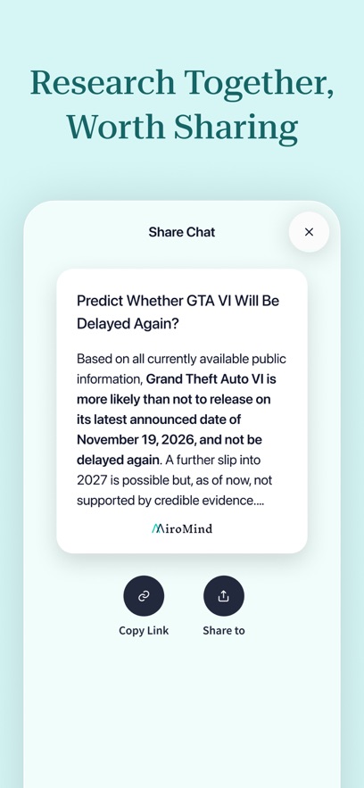MiroMind ai软件截图