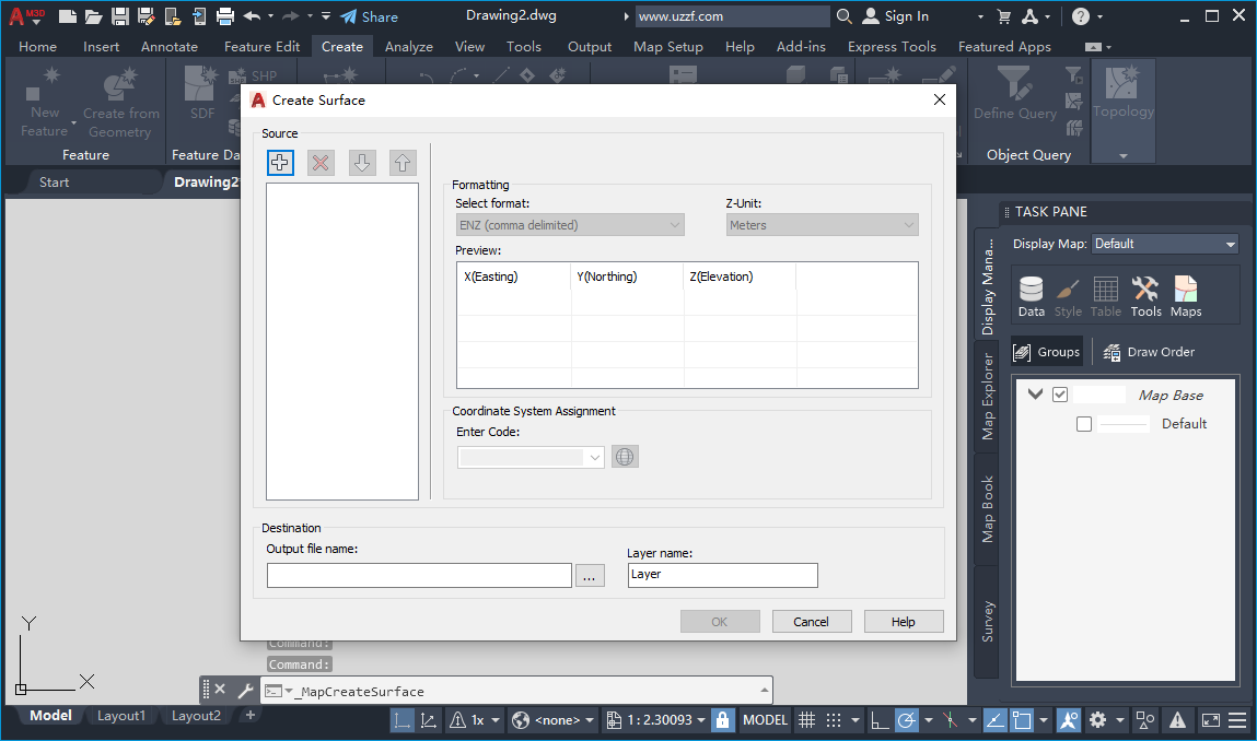 AutoCAD Map 3D 2022�����ƽ���ͼ3