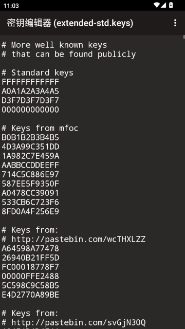 Mifare经典工具复制门禁卡(MIFARE Classic Tool)截图