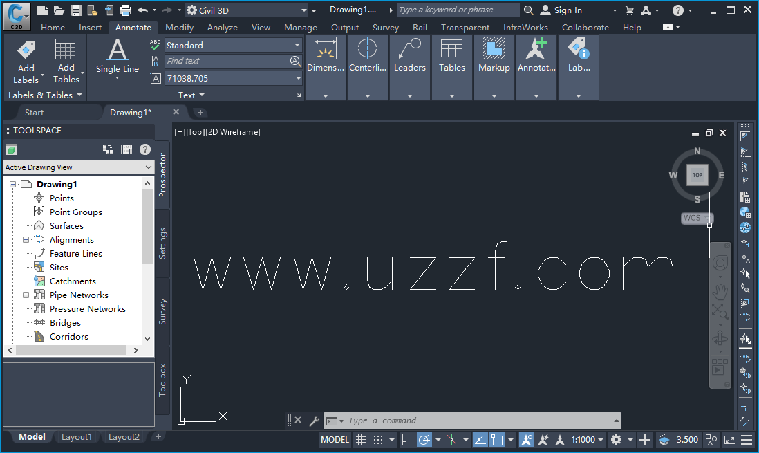 Autodesk Civil 3D 2021�����������ͼ0