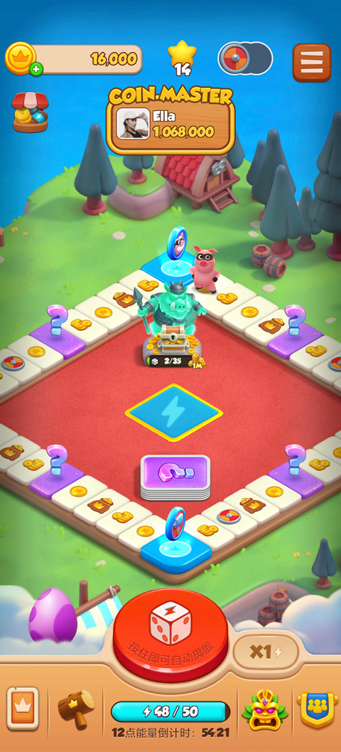 ��Ҵ�ʦ����ð��(Coin Master Board Adventure)��ͼ