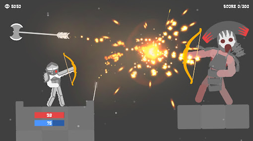 布偶弓箭手无限金币版(Ragdoll Archers)截图