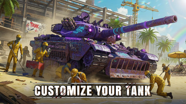 ĩ��̹�˽�ʬPVP�Ҷ�(Doomsday Tank:Zombie PVP Brawl)��ͼ