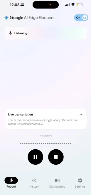 Google AI Edge Eloquent��дӦ��