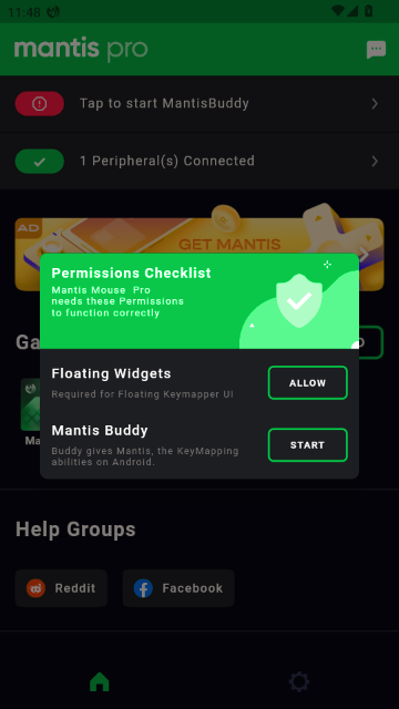 Mantis Mouse Pro����ӳ�乤��