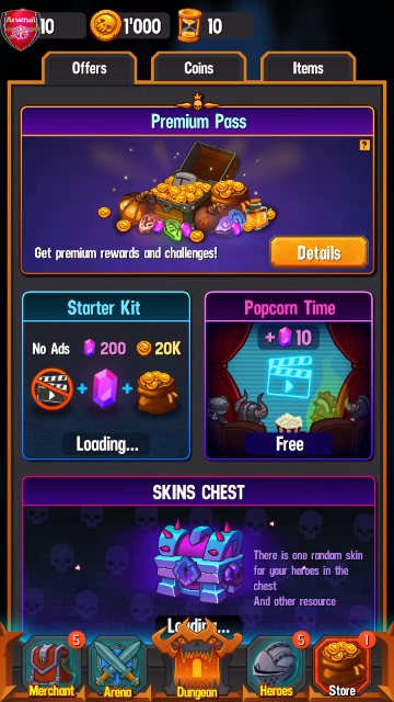 地下城英雄时代无限货币版(Dungeon Age of Heroes) 地下城英雄时代无限货币版(Dungeon Age of Heroes)