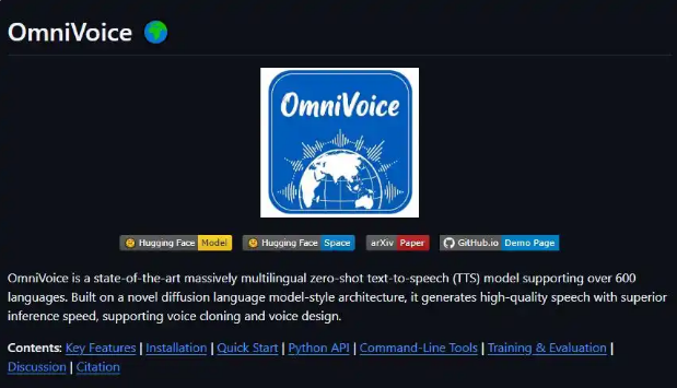 С��OmniVoice������¡����