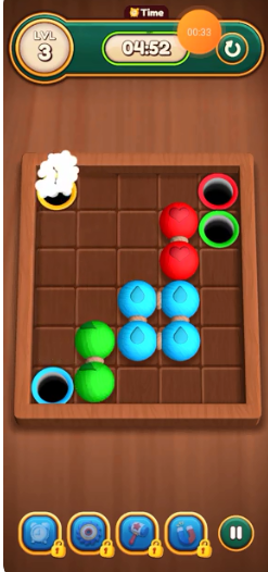 再消一关游戏(Rolling in Holes) 再消一关游戏(Rolling in Holes)